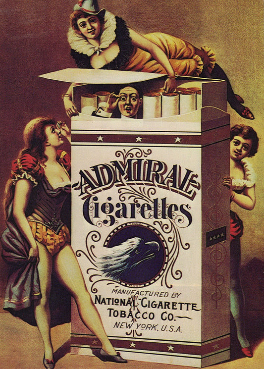 Admiral National Co Ad Poster 1890