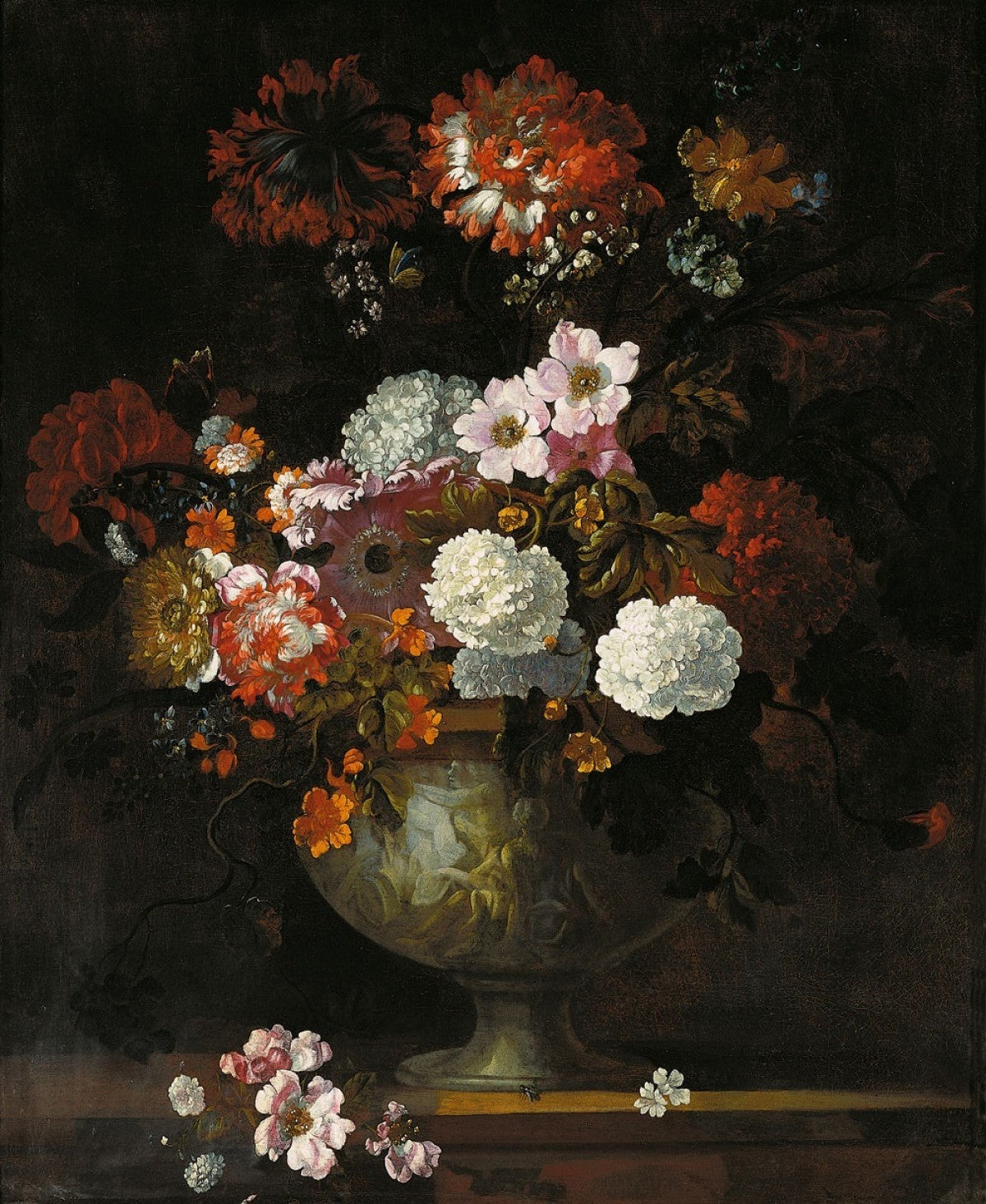 Bouquet dans un vase