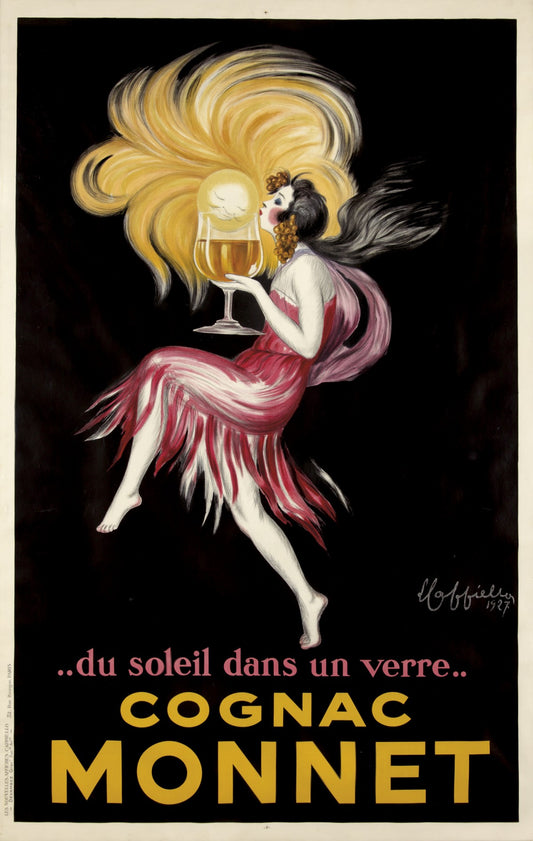 Vintage Monnet Drinks Poster