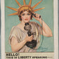 Hello, This is Liberty Speaking Vintage Art Print