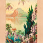Lugano, Switzerland Vintage Travel Poster