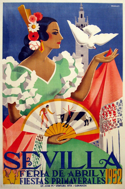Sevilla Vintage Poster