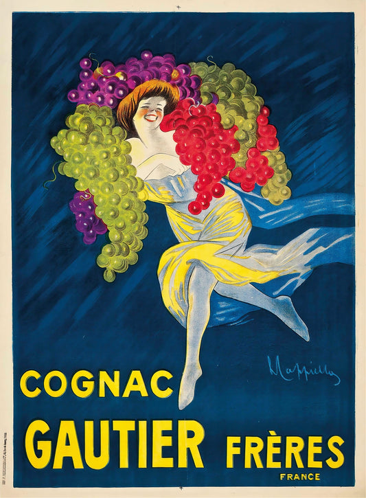 French Cocktail Advertisement Vintage Poster