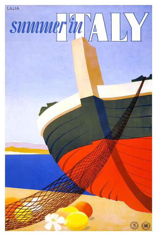 Italian Vintage Travel Poster