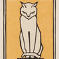 Sitting cat  1916