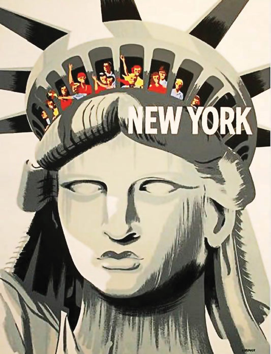 Statue of Liberty Vintage Poster