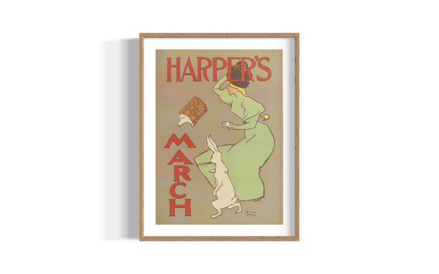 March Edward Penfield Vintage Poster