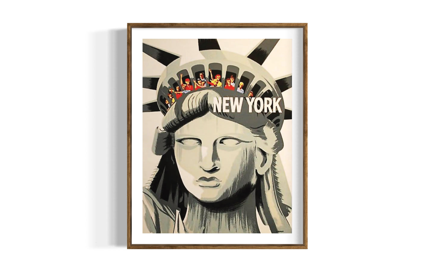 Statue of Liberty Vintage Print
