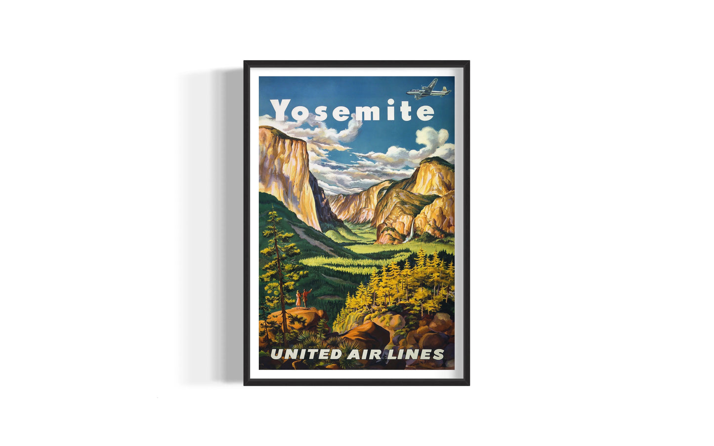 Yosemite National Park Vintage Poster