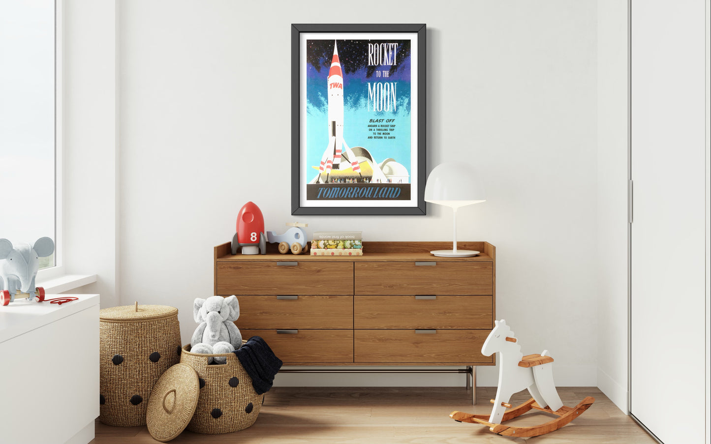 Rocket to the Moon Tomorrowland Poster