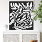 Modern Boho Black and White Tapestry