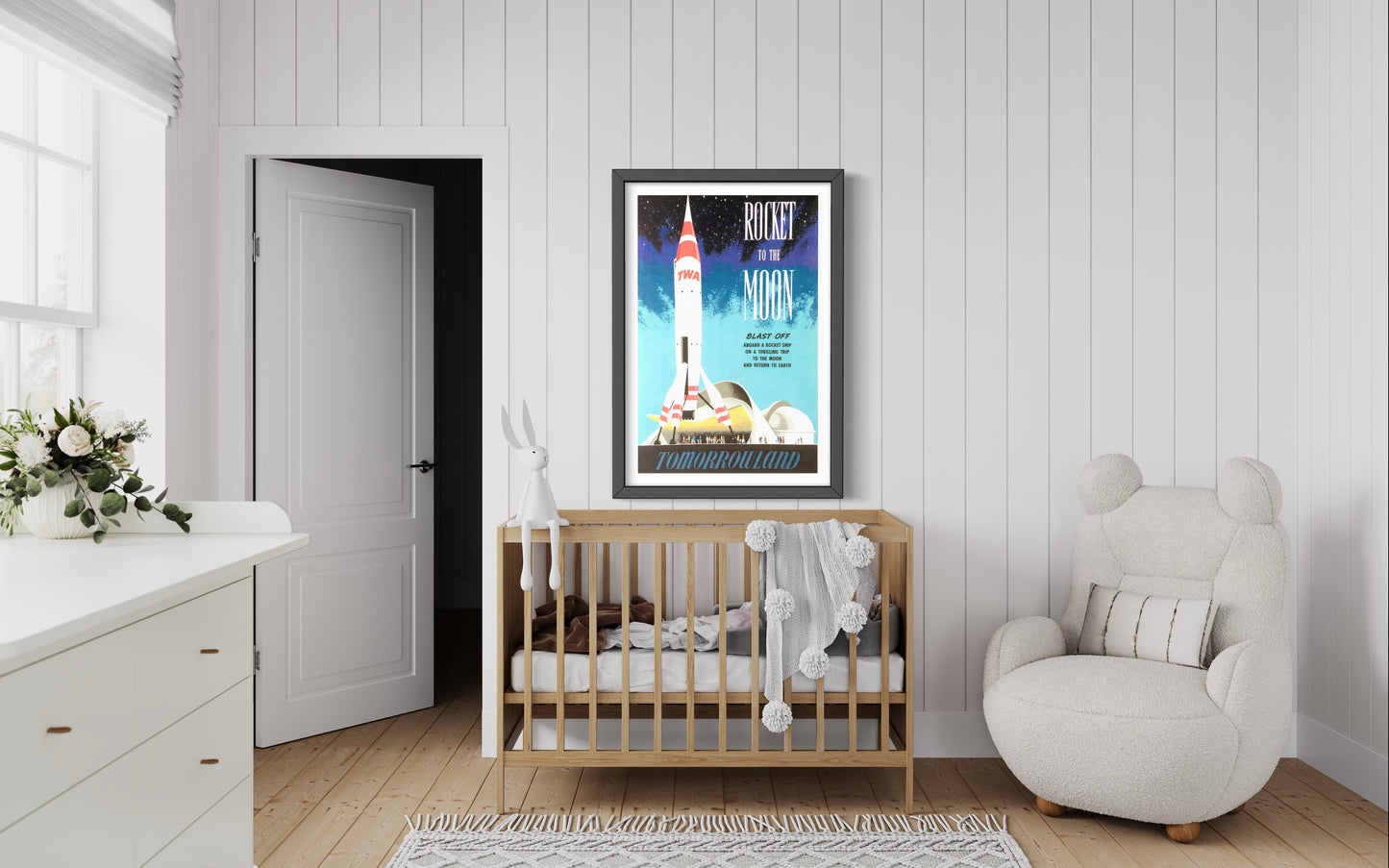 Rocket to the Moon Tomorrowland Poster