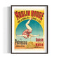 Moulin Rouge Danse Sur Le Mains Vintage Print