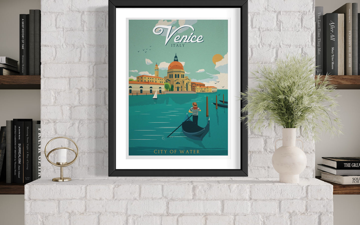 Venice Vintage Travel Poster