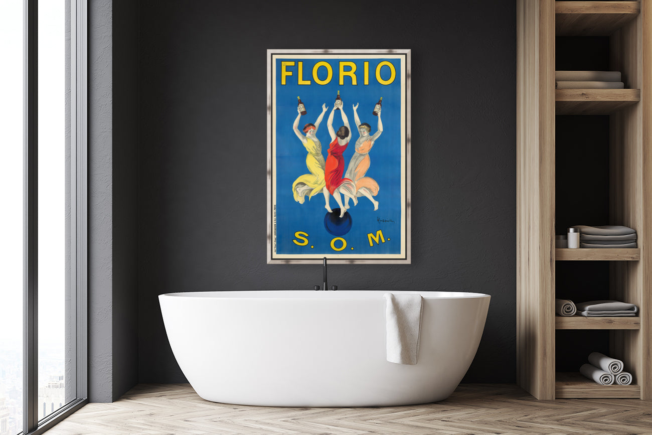 Floria S.O.M. Vintage Poster