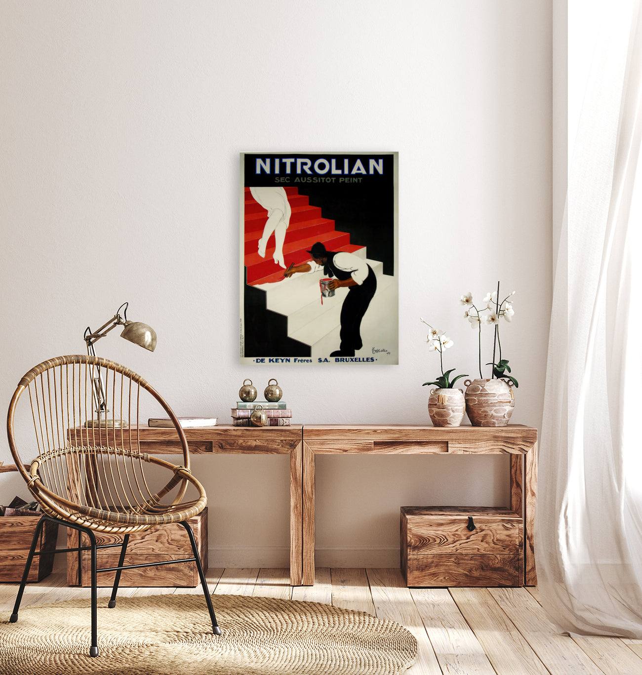 Nitrolian Vintage Advert Poster